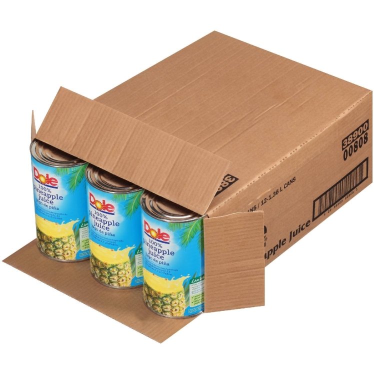 DOLE PACKAGED PINEAPPLE JUICE