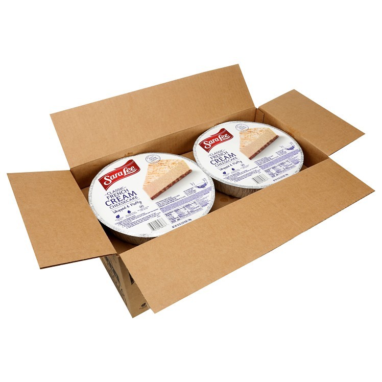 SARA LEE CHEESECAKE FRENCH CREAM 10 INCHES UNSLICED