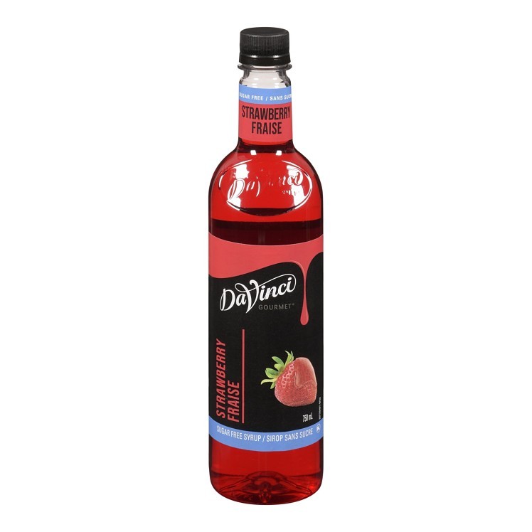 DA VINCI SUGAR FREE STRAWBERRY SYRUP
