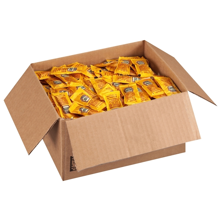 HEINZ MUSTARD YELLOW SINGLE SERVE POUCH