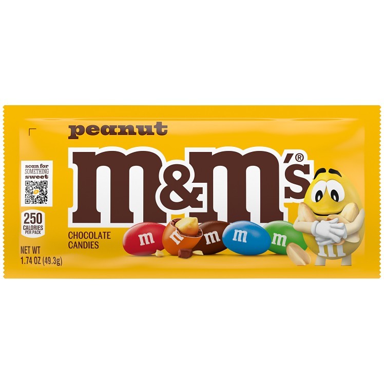M&M'S MIXED MULTIPACK SINGLES 18 CT