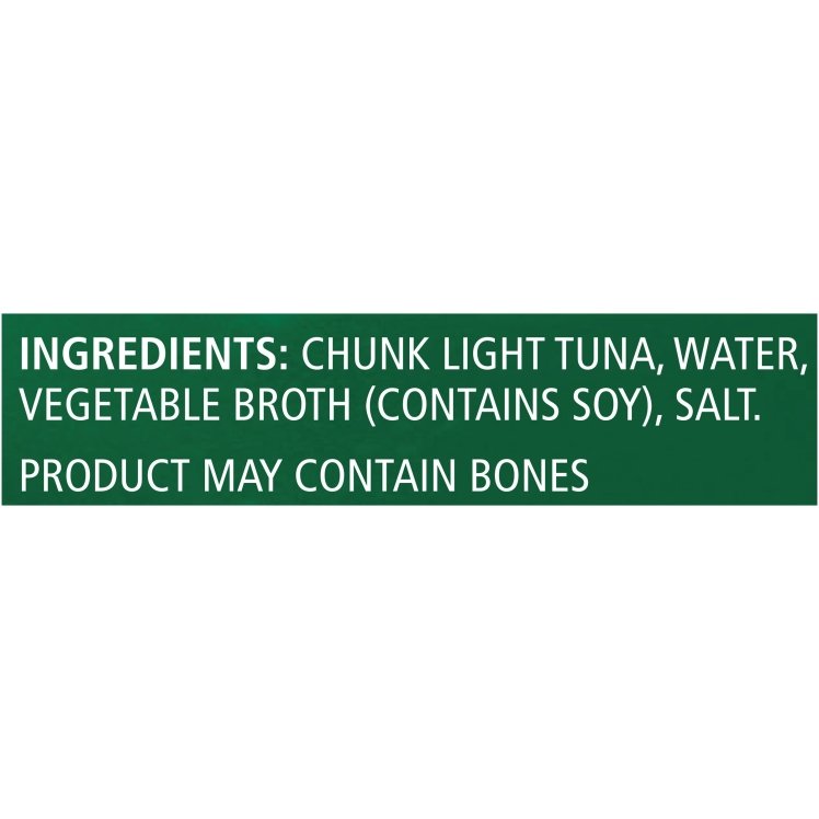 CHICKEN OF THE SEA INTERNATIONAL TUNA, LIGHT CHUNK IN SPRING WATER