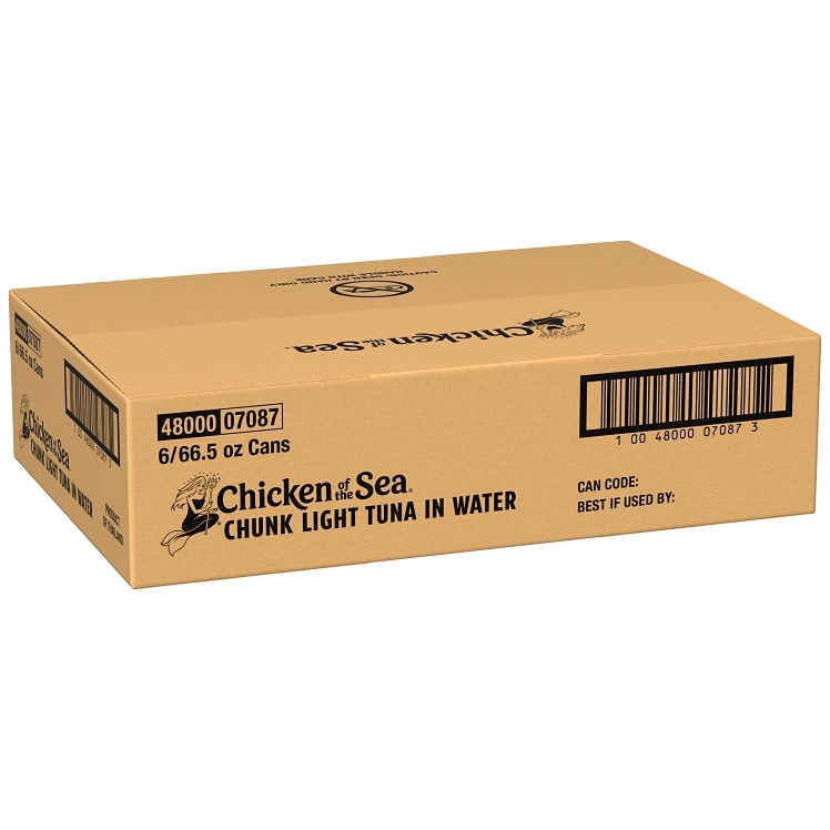 CHICKEN OF THE SEA INTERNATIONAL TUNA, LIGHT CHUNK IN SPRING WATER