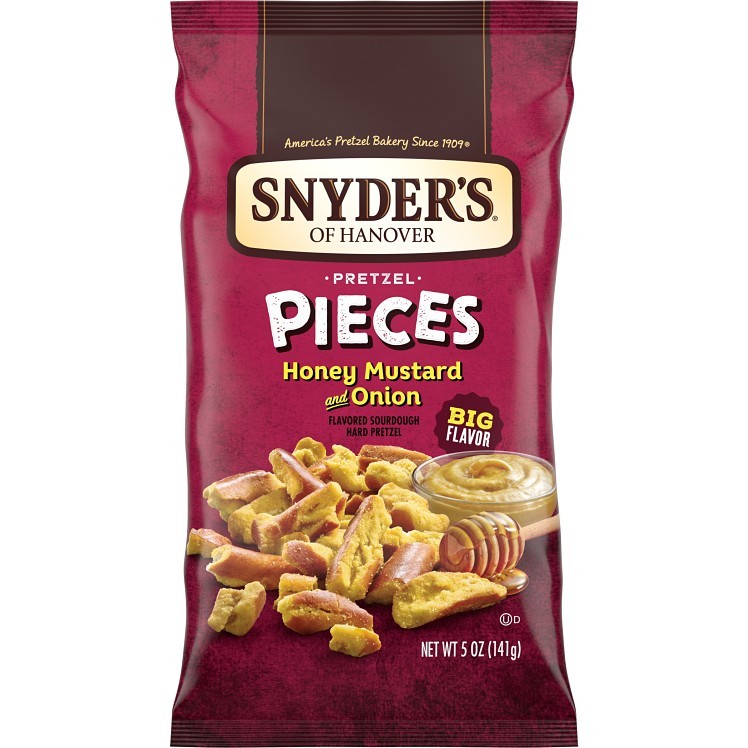 SNYDER'S PRETZEL HONEY MUSTARD SALTED