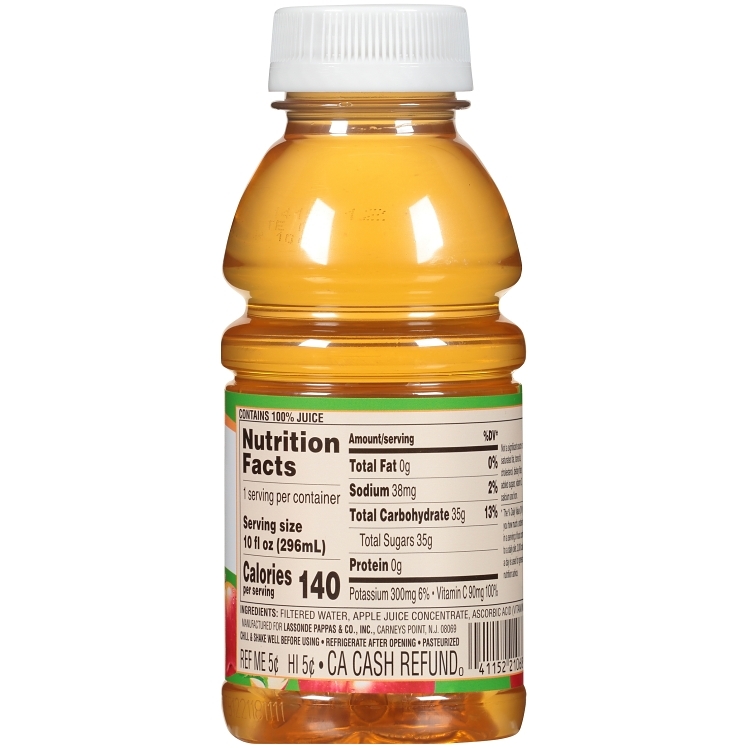 RUBY KIST 100% APPLE JUICE BOTTLE