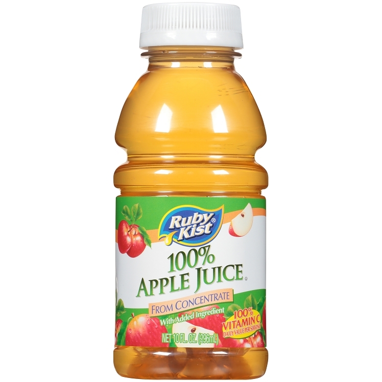 RUBY KIST 100% APPLE JUICE BOTTLE