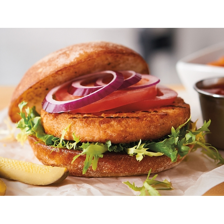 TRIDENT SEAFOODS ALASKAN SALMON BURGER