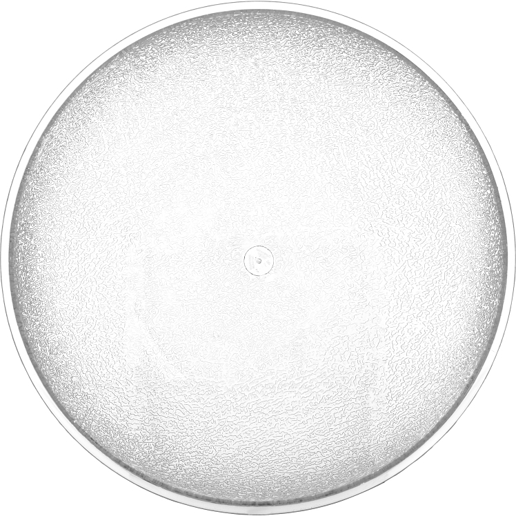 CARLISLE FOODSERVICE PRODUCTS CLEAR POLYCARBONATE SALAD BOWL 11 QUART