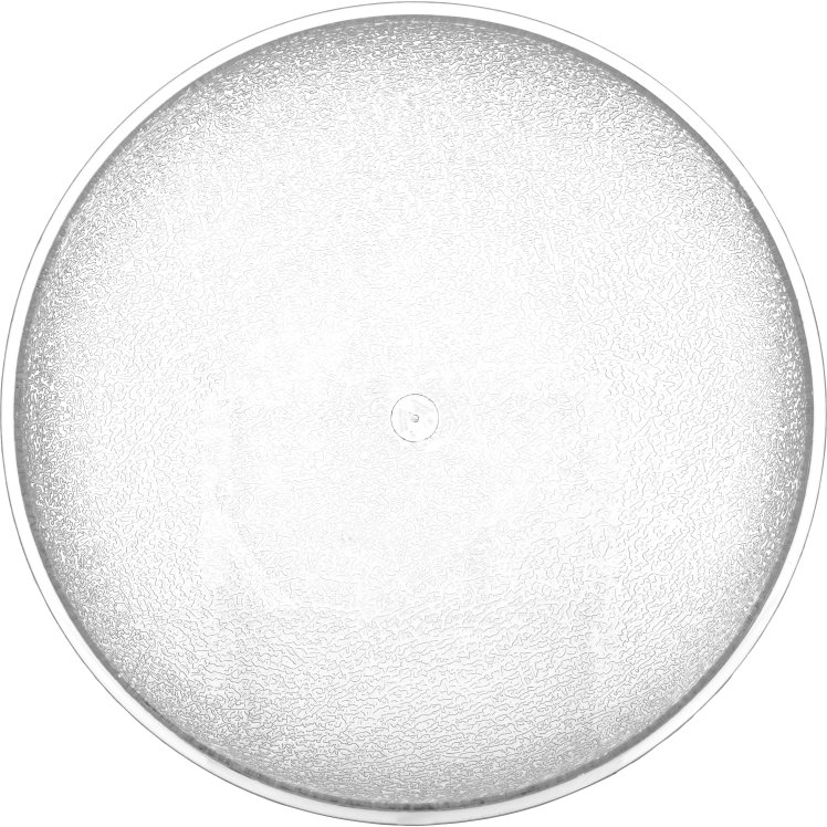 CARLISLE FOODSERVICE PRODUCTS CLEAR POLYCARBONATE SALAD BOWL 11 QUART