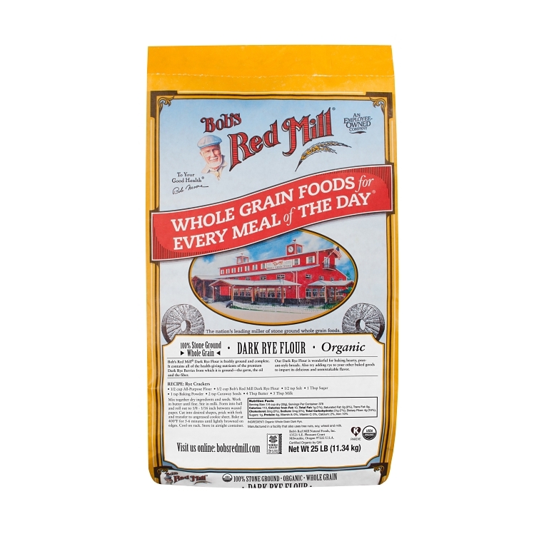 BOB'S RED MILL ORGANIC DARK RYE FLOUR