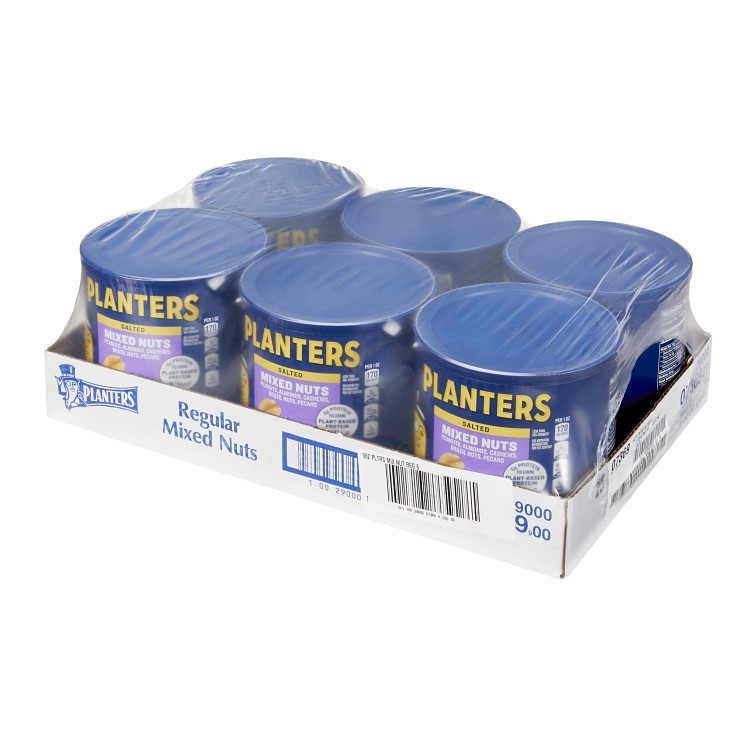 PLANTERS MIXED NUTS WITH PEANUTS