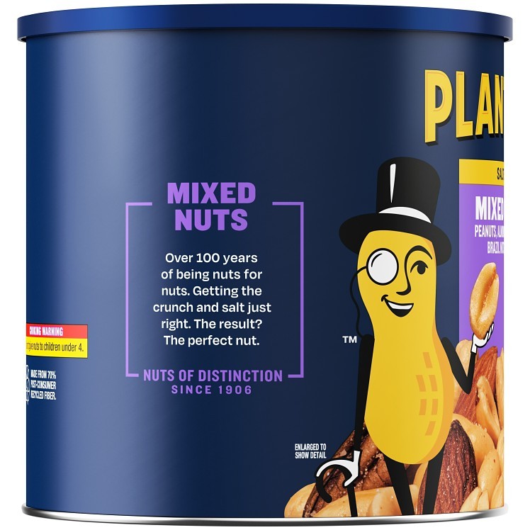 PLANTERS MIXED NUTS WITH PEANUTS