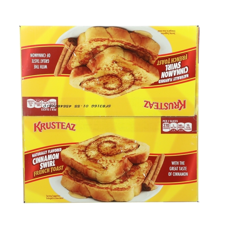 BAKERY CHEF CONAGRA CINNAMON SWIRL FRENCH TOAST