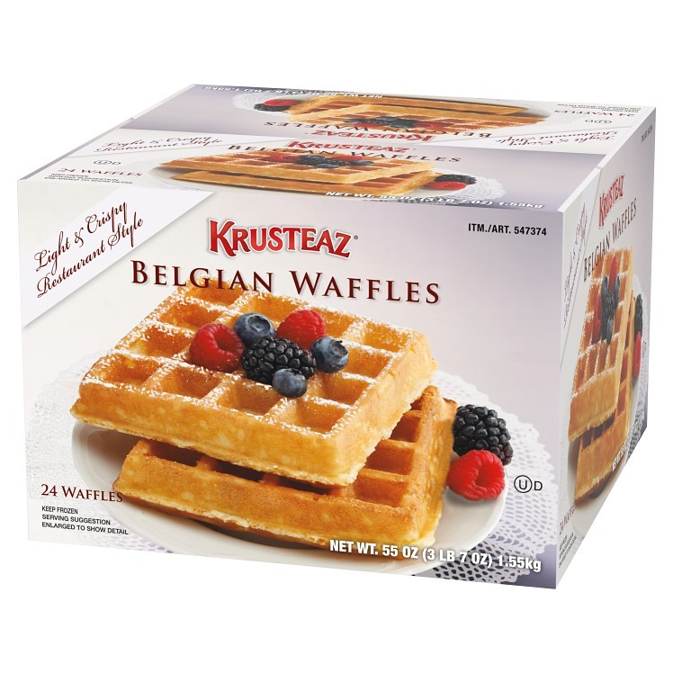 KRUSTEAZ BELGIAN WAFFLES