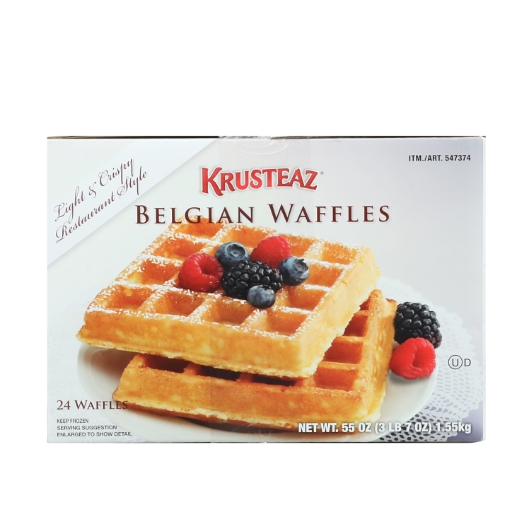 KRUSTEAZ BELGIAN WAFFLES