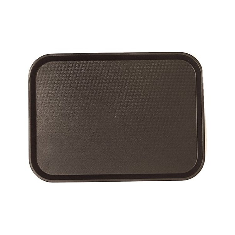 CAMBRO BLACK 12 X 16 INCH FAST FOOD TRAY