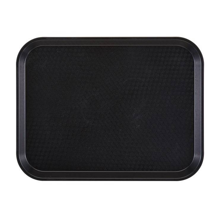 CAMBRO FAST FOOD TRAY BLACK 10 INCH X 14 INCH
