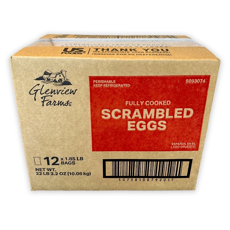 GLENVIEW FARMS SCRAMBLED EGGS WITH BUTTER FLAVORING
