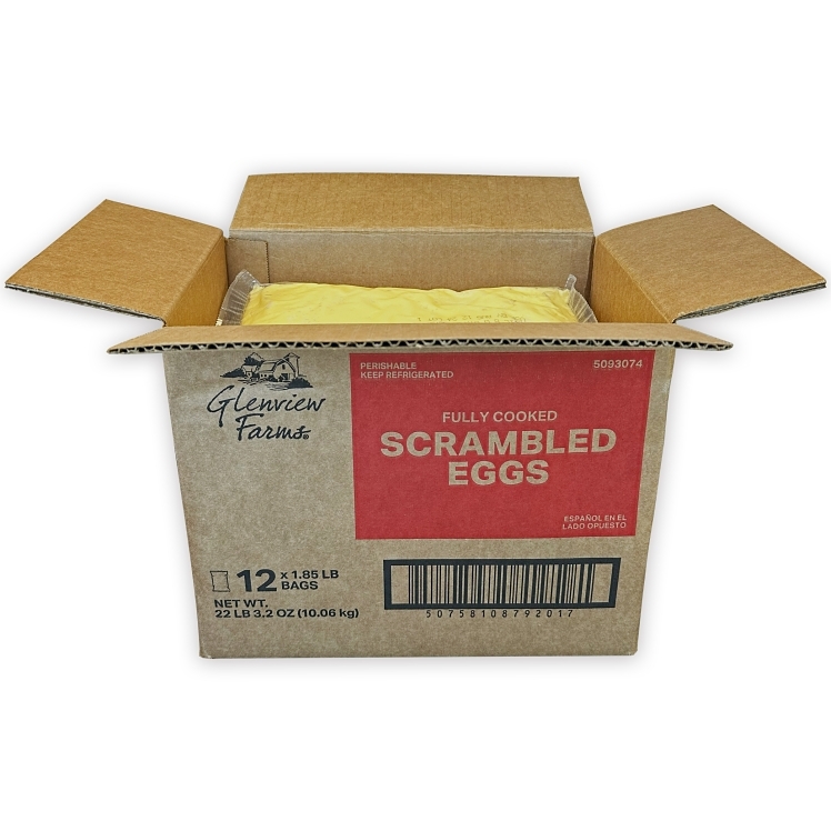 GLENVIEW FARMS SCRAMBLED EGGS WITH BUTTER FLAVORING