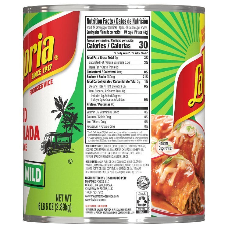 LA VICTORIA ENCHILADA SAUCE