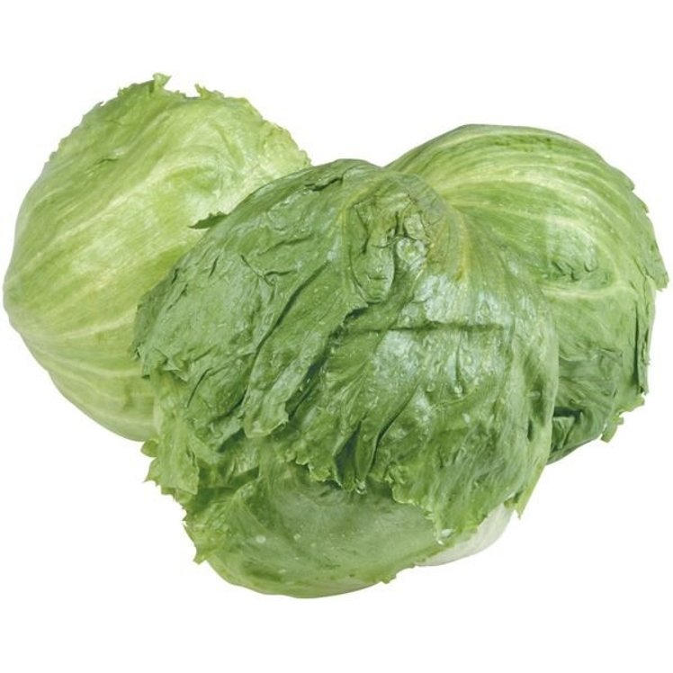 ICEBERG LETTUCE CLEANED & TRIMMED