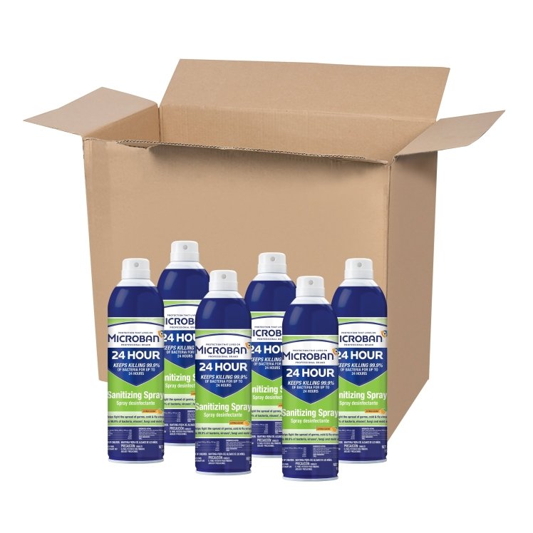 MICROBAN PRODUCTS SANITIZER, ALL-PURPOSE AEROSOL
