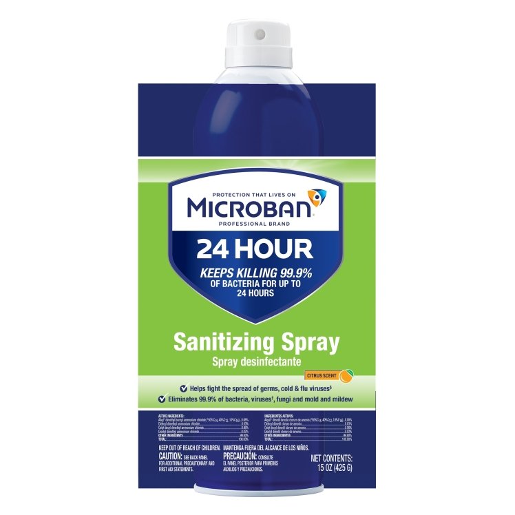 MICROBAN PRODUCTS SANITIZER, ALL-PURPOSE AEROSOL