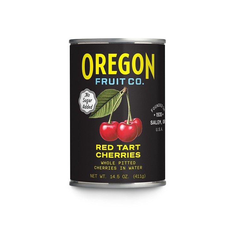 OREGON FRUIT SHELF STABLE RED PITTED CHERRIES IN JAR