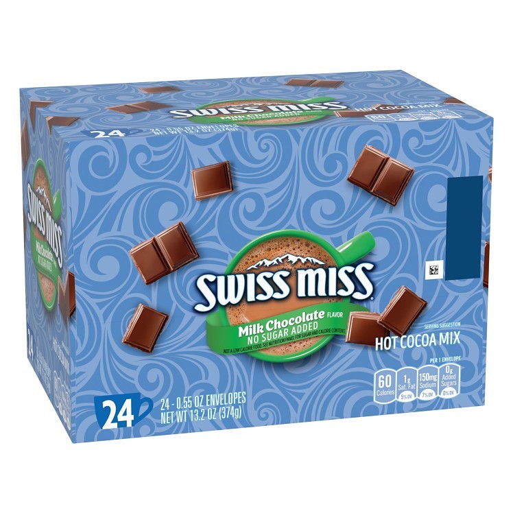 SWISS MISS COCOA MIX NO SUGAR ADDED