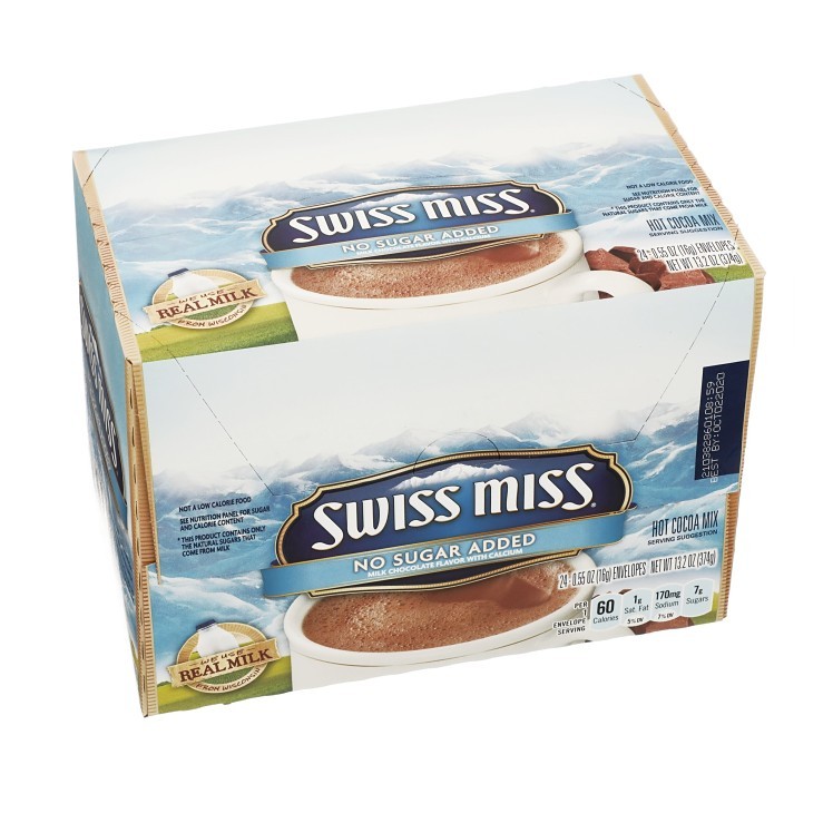 SWISS MISS COCOA MIX NO SUGAR ADDED