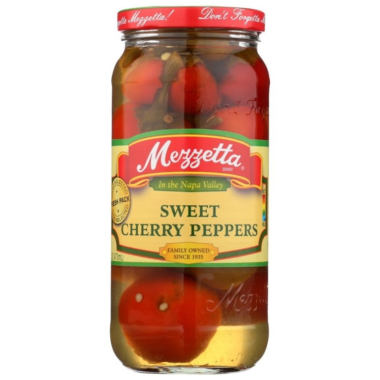 G.L. MEZZETTA SWEET CHERRY PEPPERS