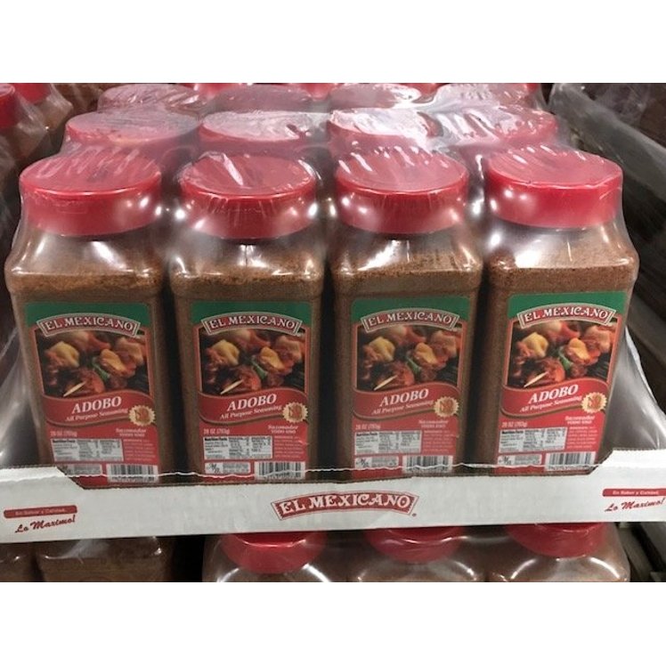 EL MEXICANO ADOBO SEASONING GRANULATED PLASTIC BOTTLE