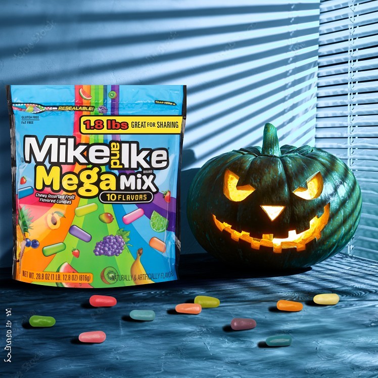 MIKE AND IKE MEGA MIX SHARE SIZE