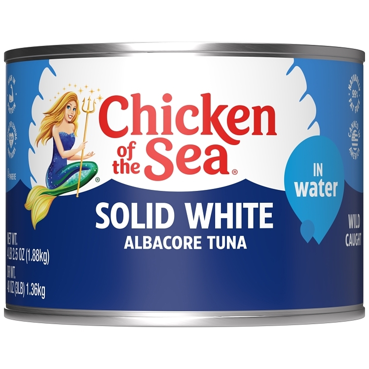 CHICKEN OF THE SEA INTERNATIONAL ALBACORE SOLID TUNA IN WATER