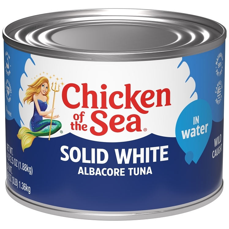 CHICKEN OF THE SEA INTERNATIONAL ALBACORE SOLID TUNA IN WATER