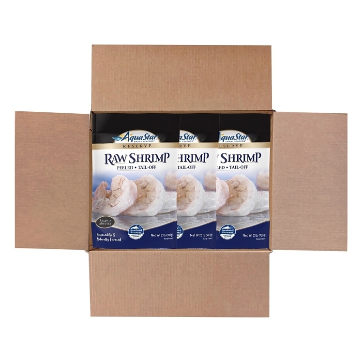 AQUA STAR SHRIMP RAW LARGE BROKEN