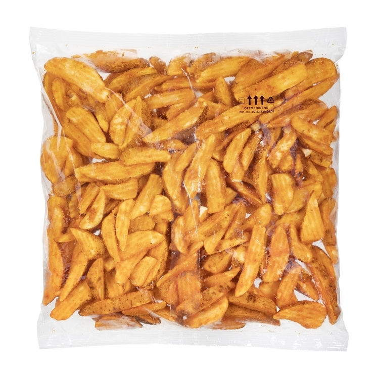 SEASONEDCRISP FRENCH FRIED WEDGE CUT BATTERED