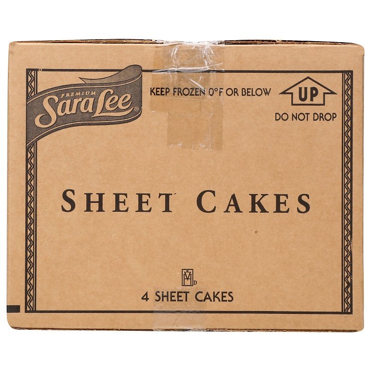 SARA LEE CARROT CAKE ICED 1/2 SHEET UNSLICED