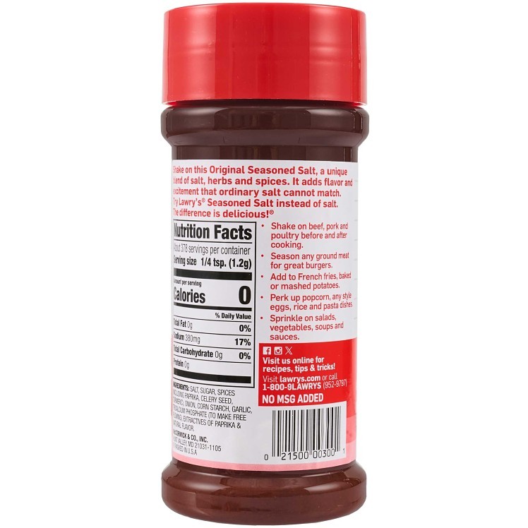 LAWRY'S SEASONING SPICE