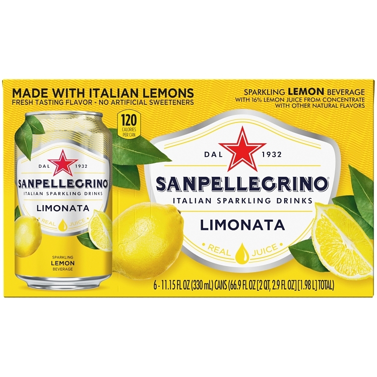 SAN PELLEGRINO SPARKLING LIMONATA