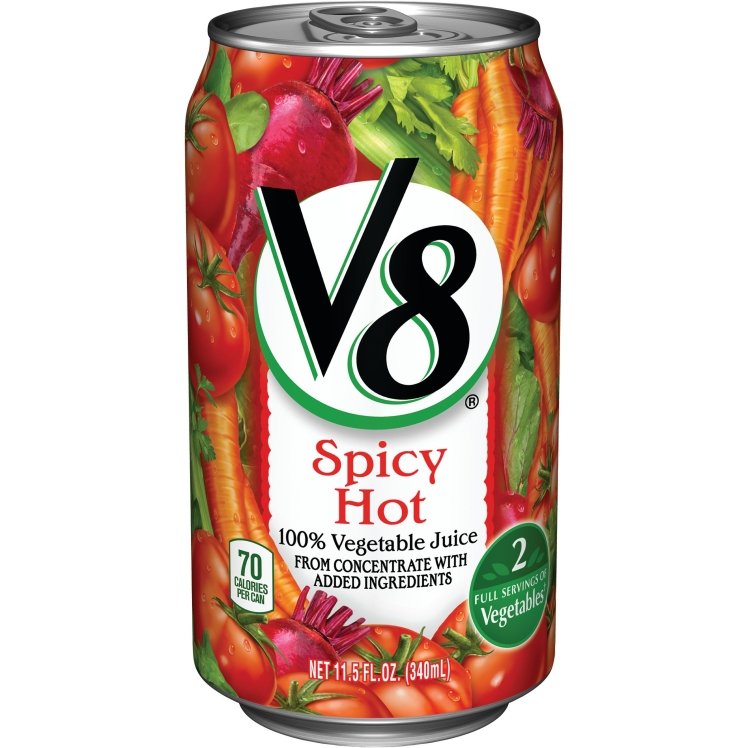 V8 CAMPBELL'S SPICY VEGETABLE JUICE
