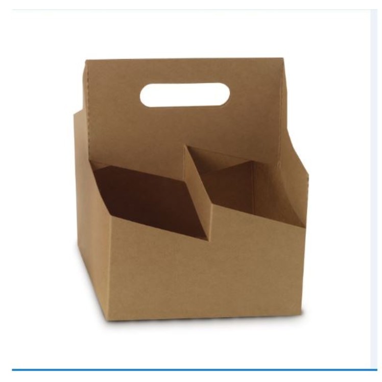 GRAPHIC PACKAGING INTERNATIONAL 4 CELL DRINK CARRIER