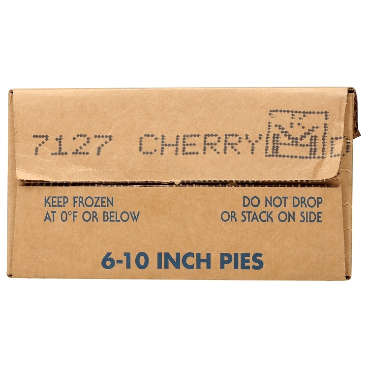 Chef Pierre Frozen 10 Baked Cherry Lattice Pie Unsliced