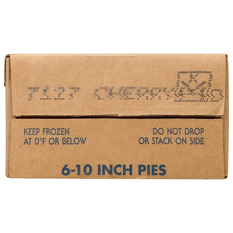 Chef Pierre Frozen 10 Baked Cherry Lattice Pie Unsliced