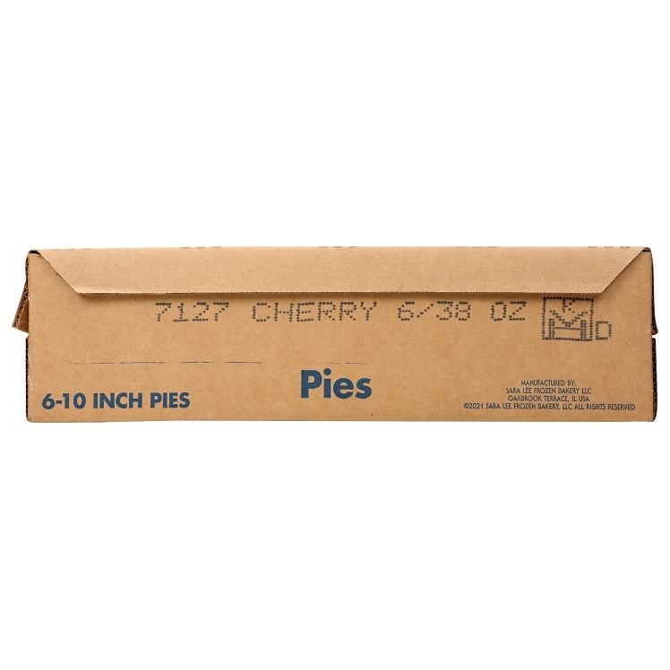 Chef Pierre Frozen 10 Baked Cherry Lattice Pie Unsliced