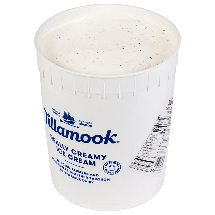 TILLAMOOK ICE CREAM VANILLA CHOCOLATE CHIP