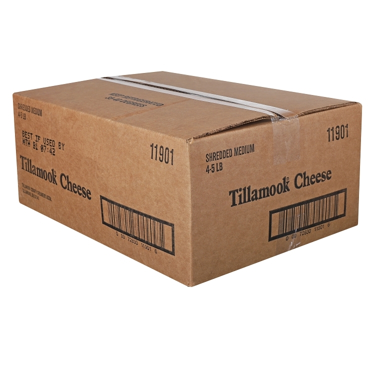 TILLAMOOK MEDIUM CHEDDAR CHEESE SHREDDED
