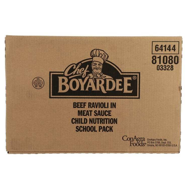 CHEF BOYARDEE RAVIOLI WITH BEEF IN MEAT SAUCE CAN