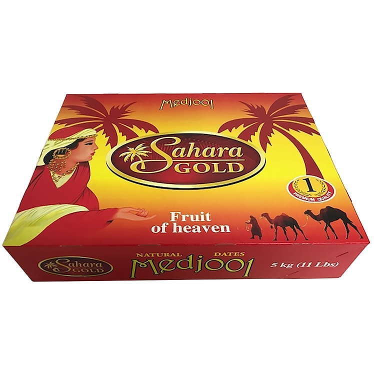 SAHARA GOLD DATE MEDJOOL WHOLE EXTRA LARGE FRESH