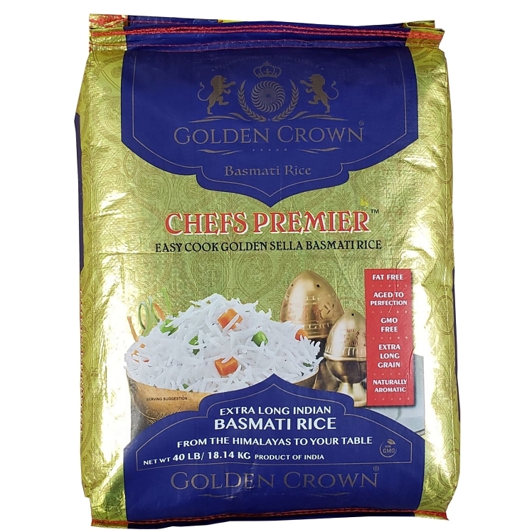 GOLDEN CROWN BASMATI EXTRA-LONG RAW RICE